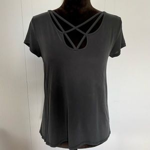 Miami Black Strappy Top